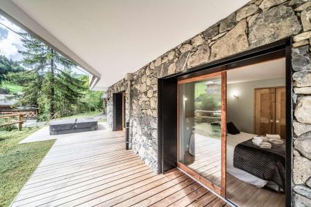 Skiverleih 4-Zimmer-Appartment für 6 Personen (A02) - Chalet Pascal - Morzine - Terrasse