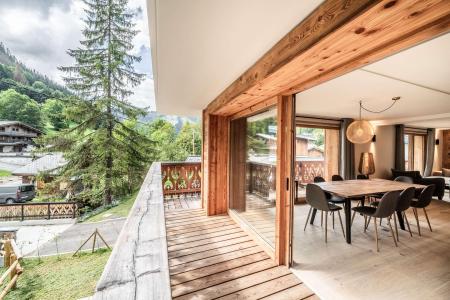 Skiverleih 5-Zimmer-Appartment für 8 Personen (A102) - Chalet Pascal - Morzine - Balkon