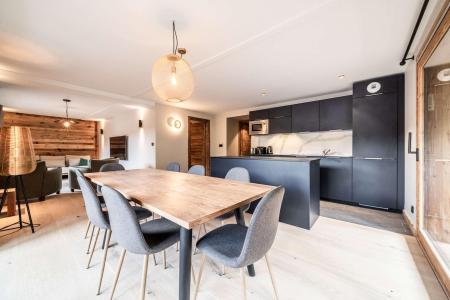 Skiverleih 5-Zimmer-Appartment für 8 Personen (A102) - Chalet Pascal - Morzine - Wohnzimmer