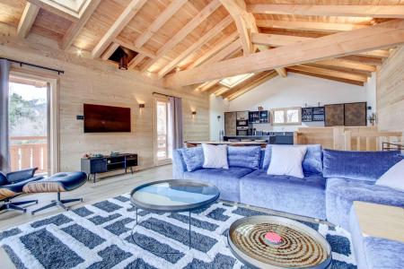 Location au ski Chalet triplex 5 pièces 9 personnes - Chalet Tilly - Morzine - Séjour