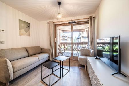 Rent in ski resort 2 room apartment 4 people (DAMA B102) - Elan - Morzine - Living room