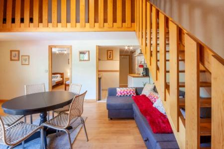 Rent in ski resort 3 room duplex apartment 6 people (10) - Le Cypierre - Morzine - Living room