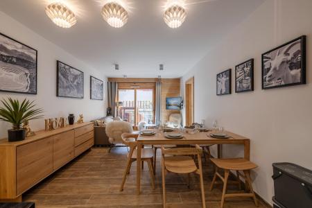 Skiverleih 3-Zimmer-Appartment für 4 Personen (104) - Le Mas de Joux Plane - Morzine - Wohnzimmer