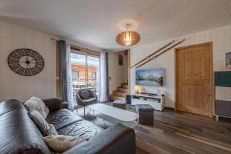 Rent in ski resort 5 room duplex apartment 9 people (A201) - Les Chalets de Joux Plane - Morzine - Living room