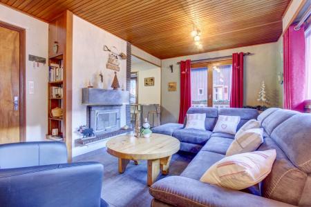 Rent in ski resort 5 room cottage 10 people - Maison l'Outo - Morzine - Living room