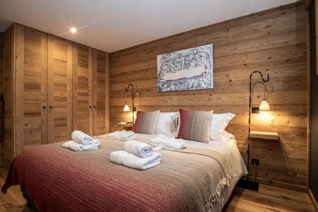 Rent in ski resort 6 room triplex chalet 10 people - NANOOK - Morzine - Bedroom