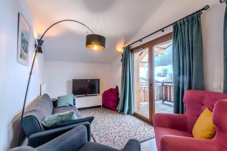 Аренда на лыжном курорте Апартаменты 3 комнат 6 чел. (A04) - Résidence Chalets Brunes - Morzine - Салон