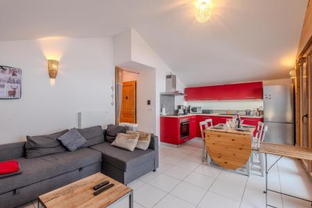Rent in ski resort 3 room apartment 6 people (A05) - Résidence Chalets Brunes - Morzine - Living room