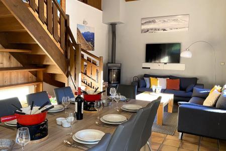 Rent in ski resort 5 room duplex apartment 10 people (2) - Résidence Cridelf - Morzine - Living room