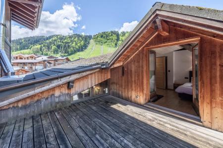 Skiverleih 5 Zimmer Maisonettewohnung für 10 Personen (2) - Résidence Cridelf - Morzine - Balkon