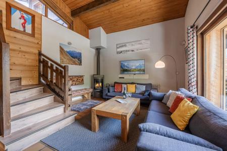 Ski verhuur Appartement duplex 5 kamers 10 personen (2) - Résidence Cridelf - Morzine - Woonkamer