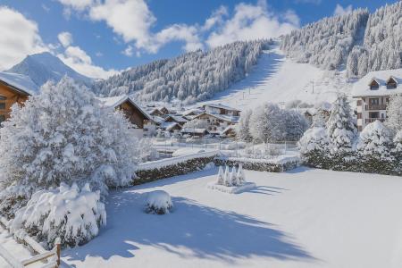 Location au ski Appartement 4 pièces 7 personnes (B206) - Résidence Dama - Morzine - Extérieur hiver
