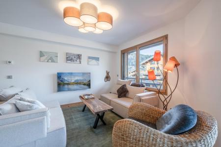 Location au ski Appartement 3 pièces cabine 6 personnes (201) - Résidence Dama - Morzine - Séjour