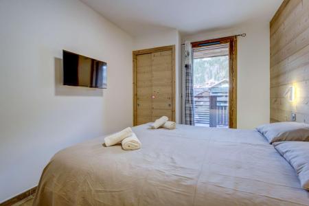 Rent in ski resort 4 room apartment cabin 8 people (A107) - Résidence Echo du Pleney - Morzine - Bedroom under mansard