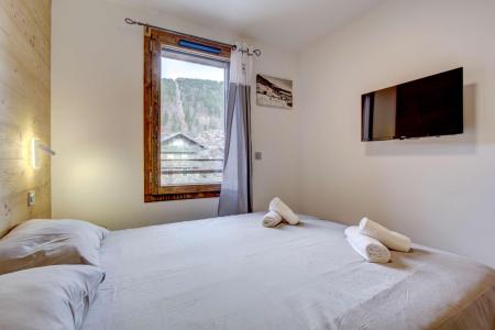 Skiverleih 4-Zimmer-Holzhütte für 8 Personen (A107) - Résidence Echo du Pleney - Morzine - Schlafzimmer