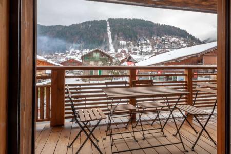 Wynajem na narty Apartament 4 pokojowy kabina 8 osób (A107) - Résidence Echo du Pleney - Morzine - Balkon