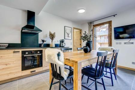 Ski verhuur Appartement 2 kamers 6 personen (B004) - Résidence Echo du Pleney - Morzine - Woonkamer