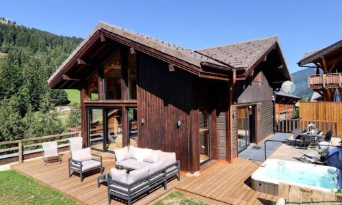 Rent in ski resort Résidence Fergust - Morzine - Winter outside