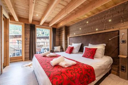 Rent in ski resort 6 room apartment 11 people (ETOILE) - Résidence Hirondelle - Morzine - Bedroom