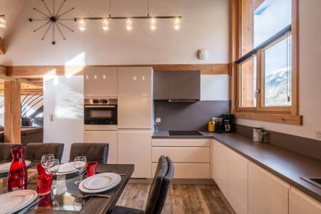 Rent in ski resort 6 room apartment 11 people (ETOILE) - Résidence Hirondelle - Morzine - Kitchen