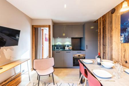 Rent in ski resort 2 room apartment 4 people (B3) - Résidence l'Edelweiss - Morzine - Living room