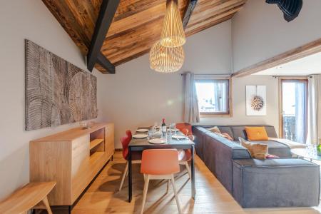 Аренда на лыжном курорте Апартаменты дуплекс 4 комнат 8 чел. (B4) - Résidence l'Edelweiss - Morzine - Салон