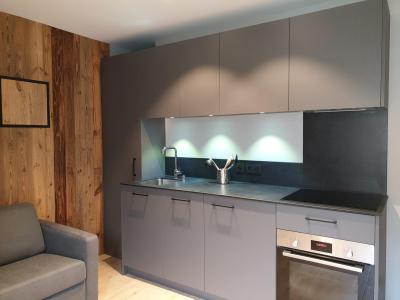 Location au ski Studio 4 personnes (E1) - Résidence l'Edelweiss - Morzine - Kitchenette