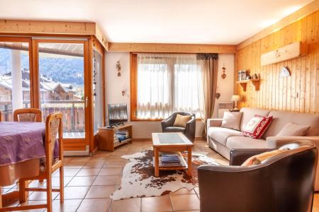 Wynajem na narty Apartament 3 pokojowy 6 osób (3) - Résidence la Ploche - Morzine - Pokój gościnny