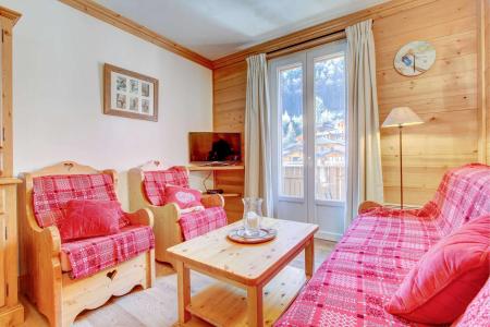 Wynajem na narty Apartament 3 pokojowy 6 osób (8) - Résidence le Lodge - Morzine - Pokój gościnny