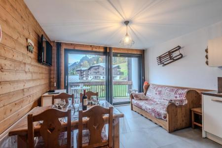 Rent in ski resort Studio sleeping corner 4 people (C6) - Résidence le Major - Morzine - Living room