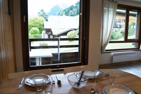 Ski verhuur Studio bergnis 4 personen (A4) - Résidence le Picaron - Morzine - Woonkamer