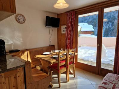 Ski verhuur Appartement 2 kamers bergnis 4 personen (2) - Résidence le Ranfolly - Morzine - Woonkamer