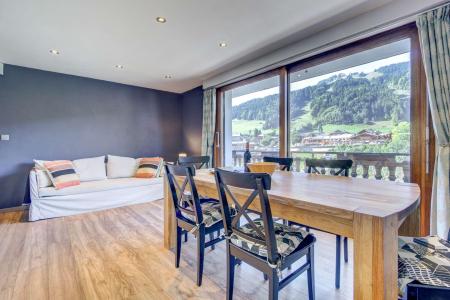 Skiverleih 3-Zimmer-Appartment für 6 Personen (2) - Résidence le Sabaudia - Morzine - Wohnzimmer