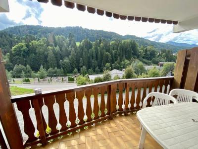 Skiverleih 2-Zimmer-Appartment für 4 Personen (B6) - Residence Les Castors - Morzine - Balkon