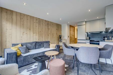 Skiverleih 3-Zimmer-Appartment für 6 Personen (A14) - Résidence les Chevruls - Morzine - Wohnzimmer