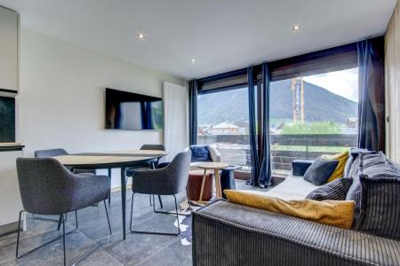 Skiverleih 3-Zimmer-Appartment für 6 Personen (A14) - Résidence les Chevruls - Morzine - Wohnzimmer