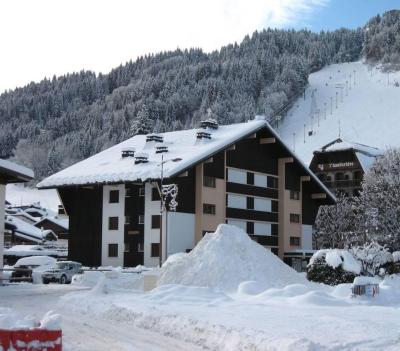 Rent in ski resort Résidence les Chevruls - Morzine - Winter outside