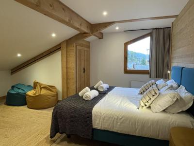 Rent in ski resort 5 room duplex apartment 10 people (5) - Résidence les Cordettes - Morzine - Bedroom