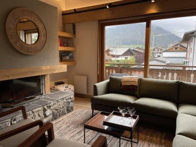 Rent in ski resort 5 room duplex apartment 10 people (5) - Résidence les Cordettes - Morzine - Living room