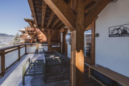 Rent in ski resort 4 room apartment 6 people (Summit Lodge) - Résidence les Hauts Forts - Morzine - Terrace