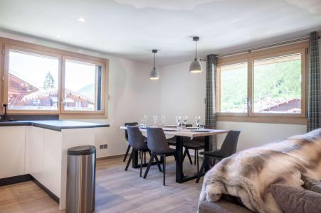 Rent in ski resort 4 room apartment 6 people (101) - Résidence les Portes du Pleney - Morzine - Living room