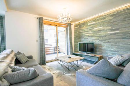 Rent in ski resort 4 room apartment 6 people (101) - Résidence les Portes du Pleney - Morzine - Living room