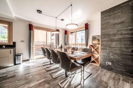Аренда на лыжном курорте Апартаменты 6 комнат кабин 8 чел. (203) - Résidence les Portes du Pleney - Morzine - Салон