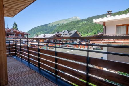 Ski verhuur Appartement 4 kamers 6 personen (101) - Résidence les Portes du Pleney - Morzine - Balkon