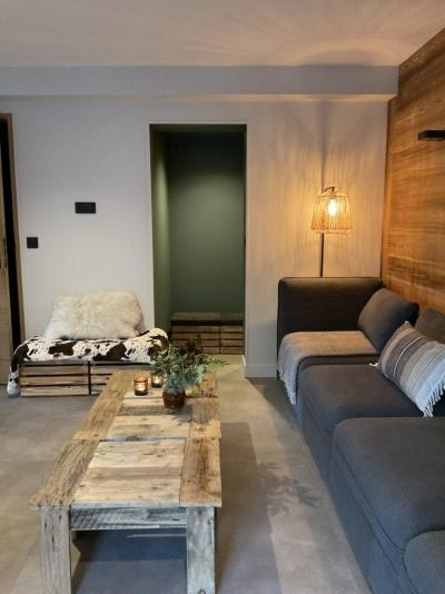Skiverleih 4-Zimmer-Appartment für 8 Personen (2) - Résidence les Prodains - Morzine - Wohnzimmer