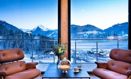 Rent in ski resort Résidence Les Rosiers - Morzine - Winter outside