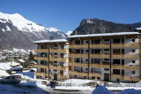 Skiverleih 2-Zimmer-Appartment für 4 Personen (A7) - Résidence Morzine 1000 - Morzine - Draußen im Winter