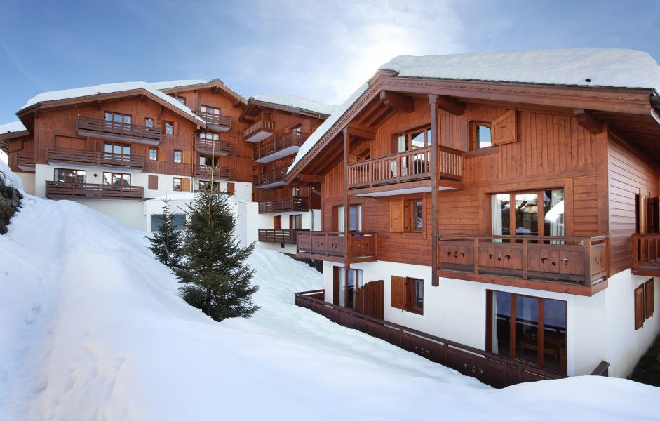 Rent in ski resort Résidence les Belles Roches - Notre Dame de Bellecombe - Winter outside