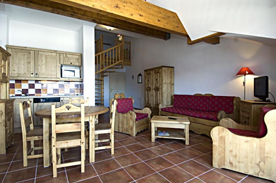 Rent in ski resort La Résidence Rochebrune Le Vallon - Orcières Merlette 1850 - Open-plan kitchen
