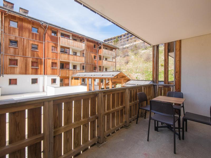 Ski verhuur Appartement 3 kamers bergnis 8 personen - Résidence Etoiles d'Orion - Orcières Merlette 1850 - Balkon
